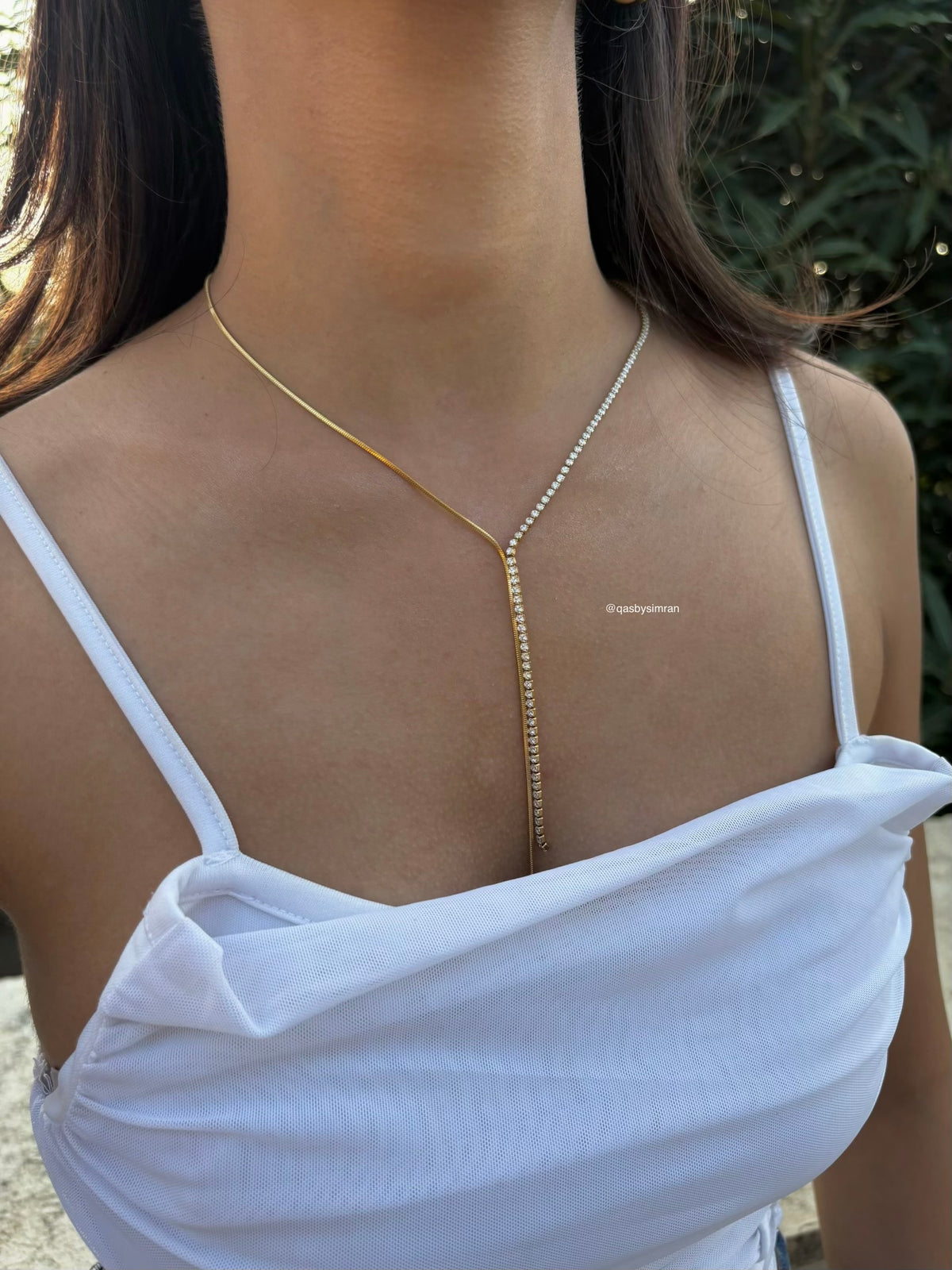 Lumi Y Necklace