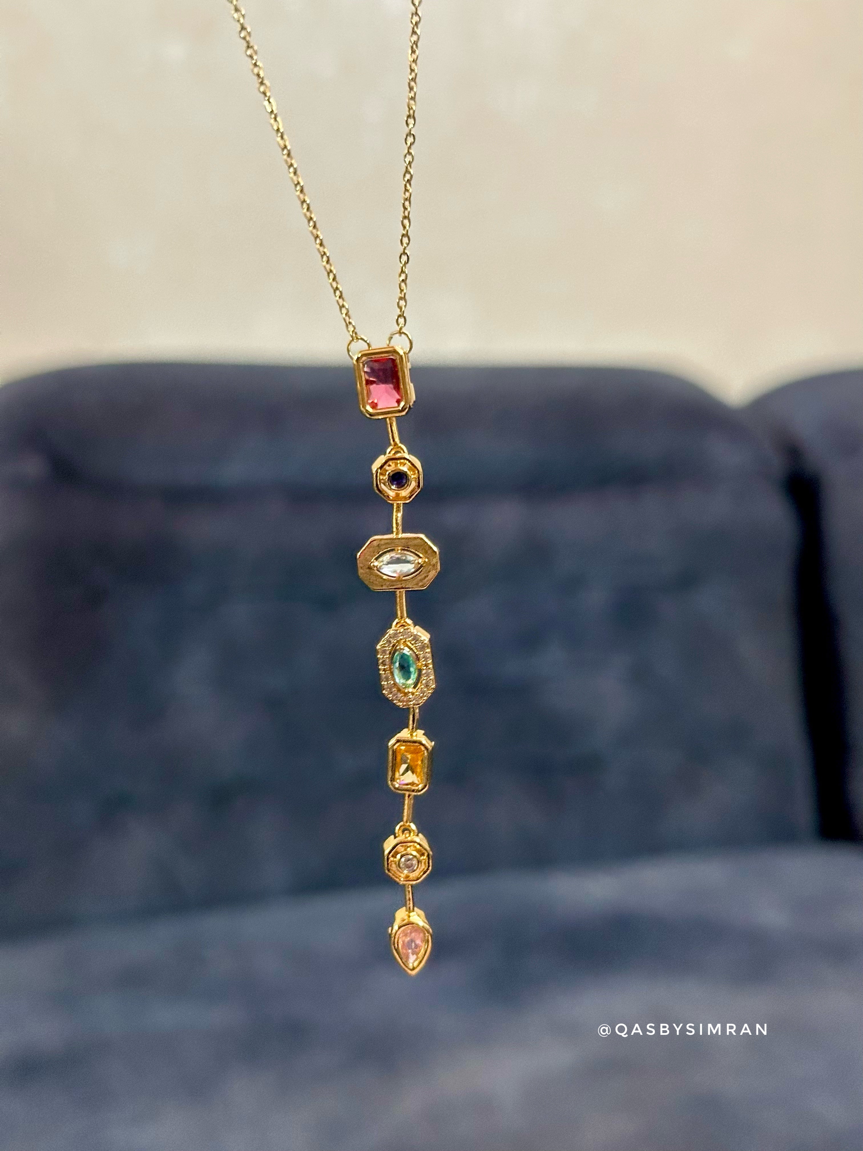 Juno Multicolour Statement Necklace