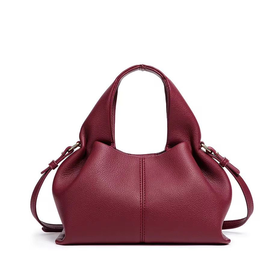 Sylvie Luxe Handbag & Sling - Wine