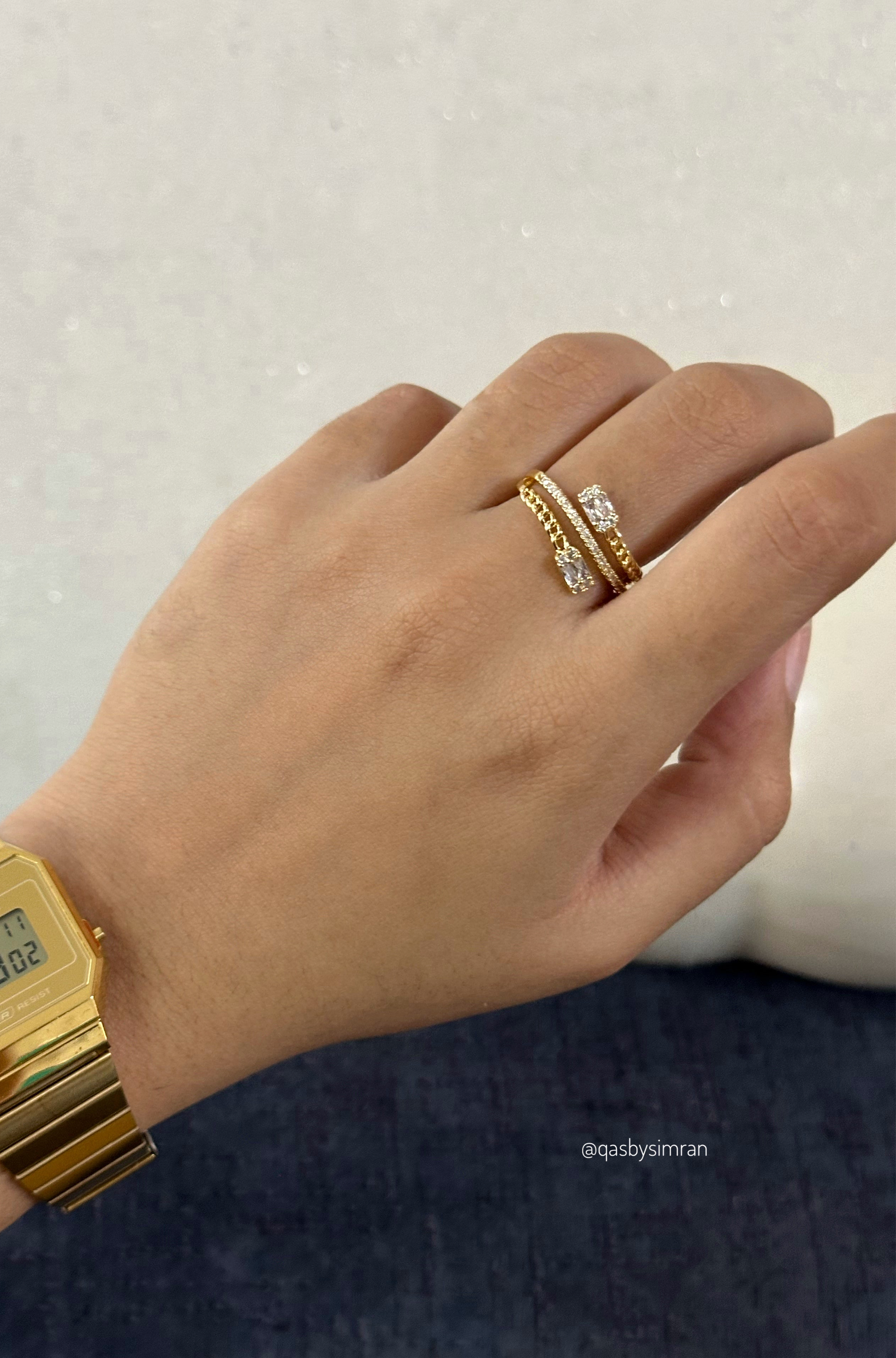 Zephyr Statement Ring