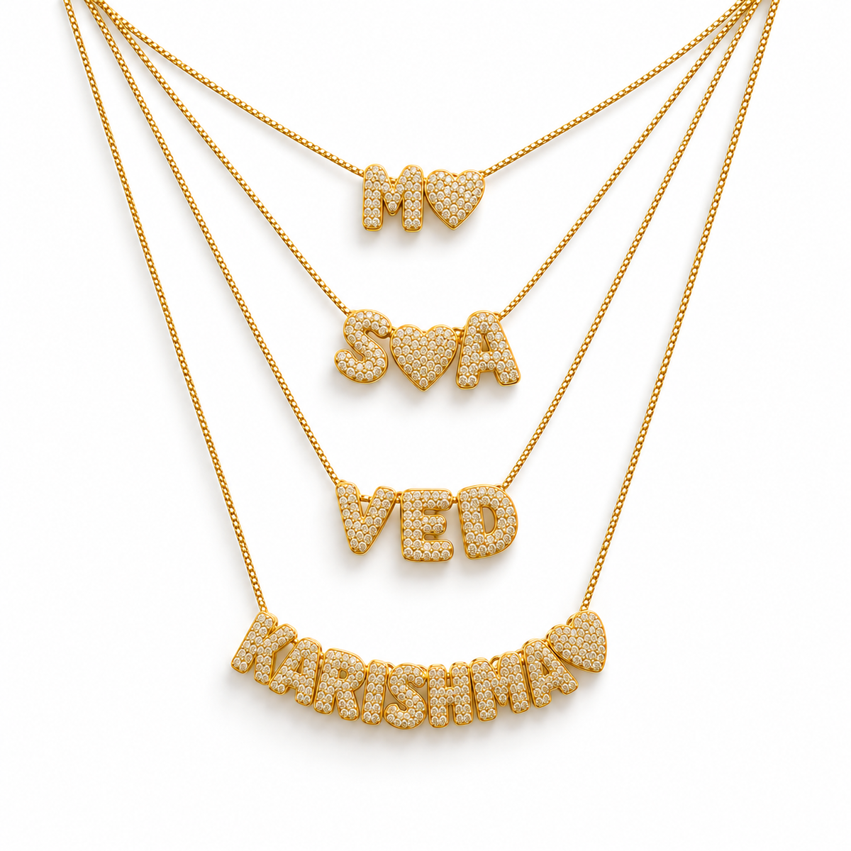 Customisable Mini Bubble Necklace (Bestseller)