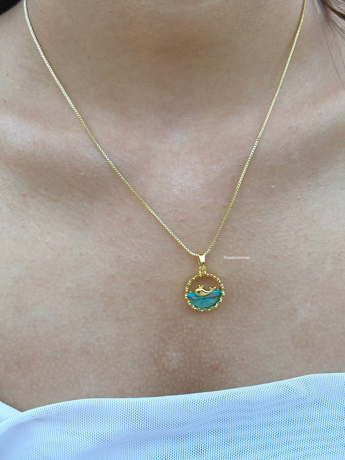 Dolphie Blue Crush Necklace