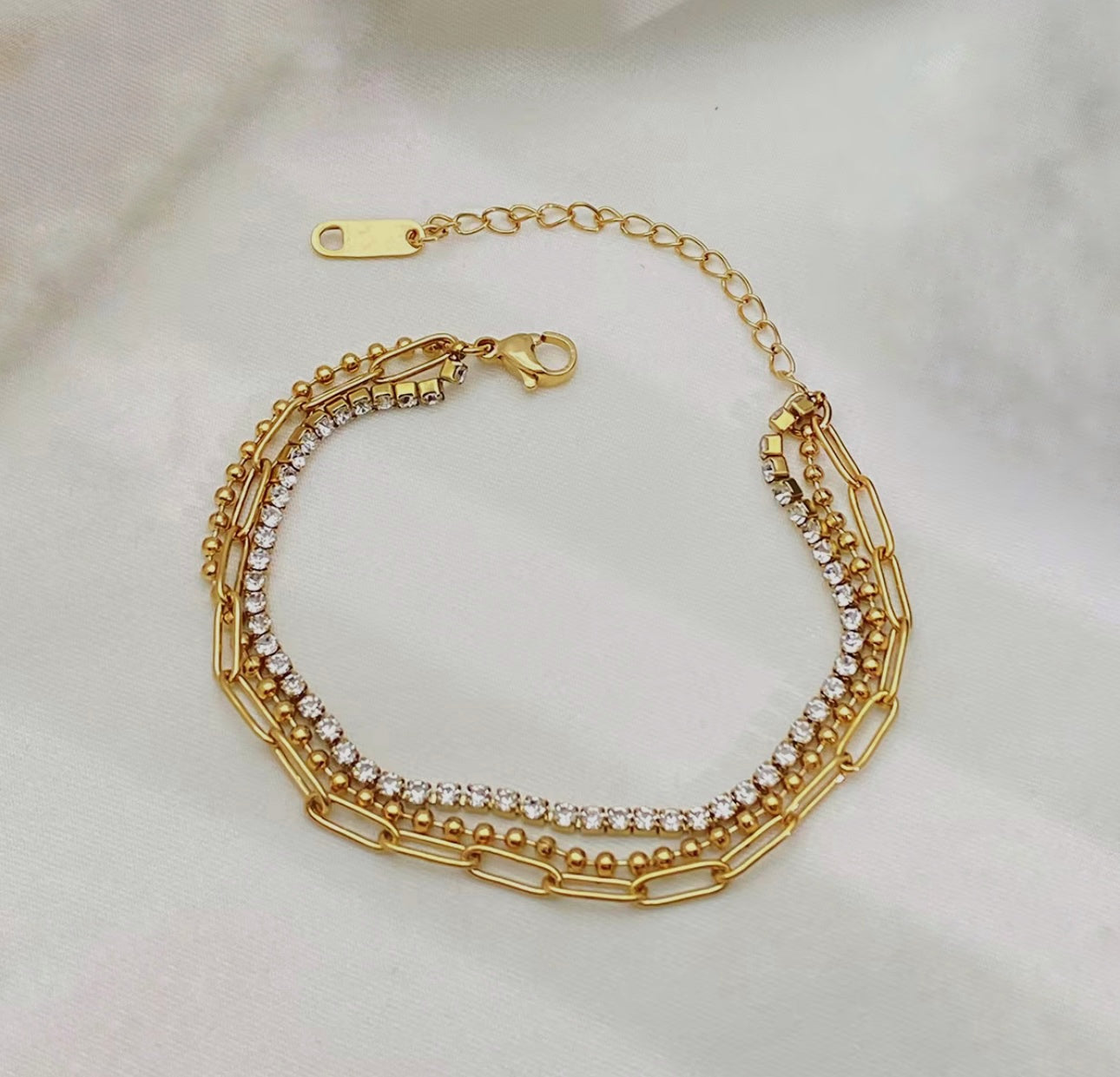 Tennis Layered Bracelet