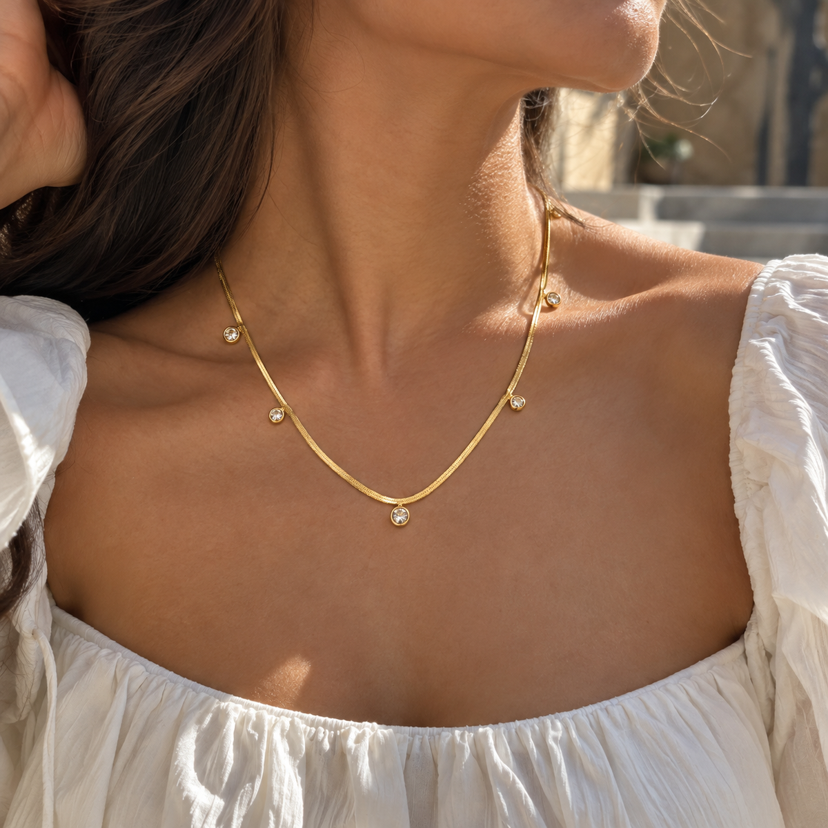 Alaya Multistone Necklace