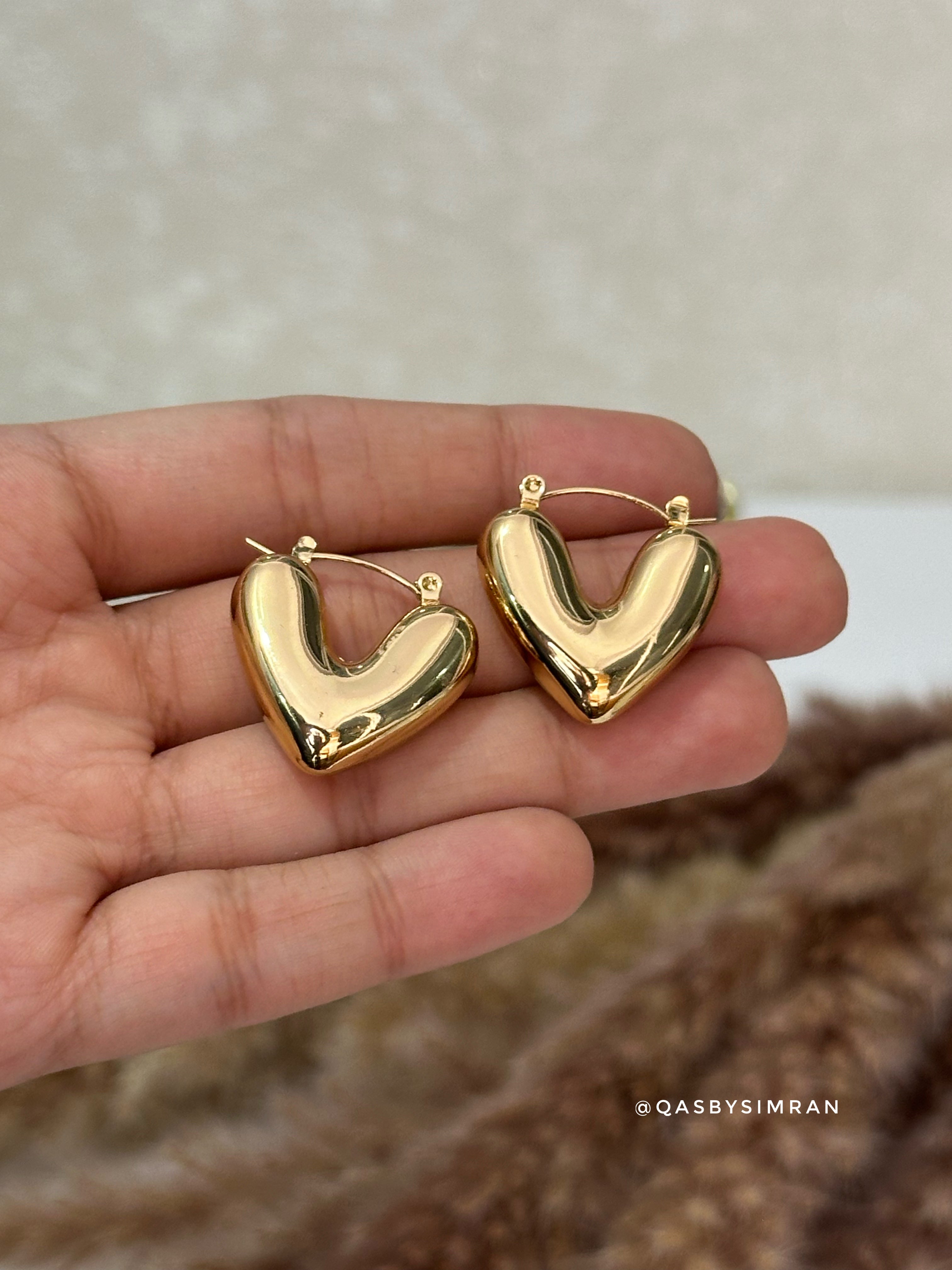 Brittany Heart Earrings