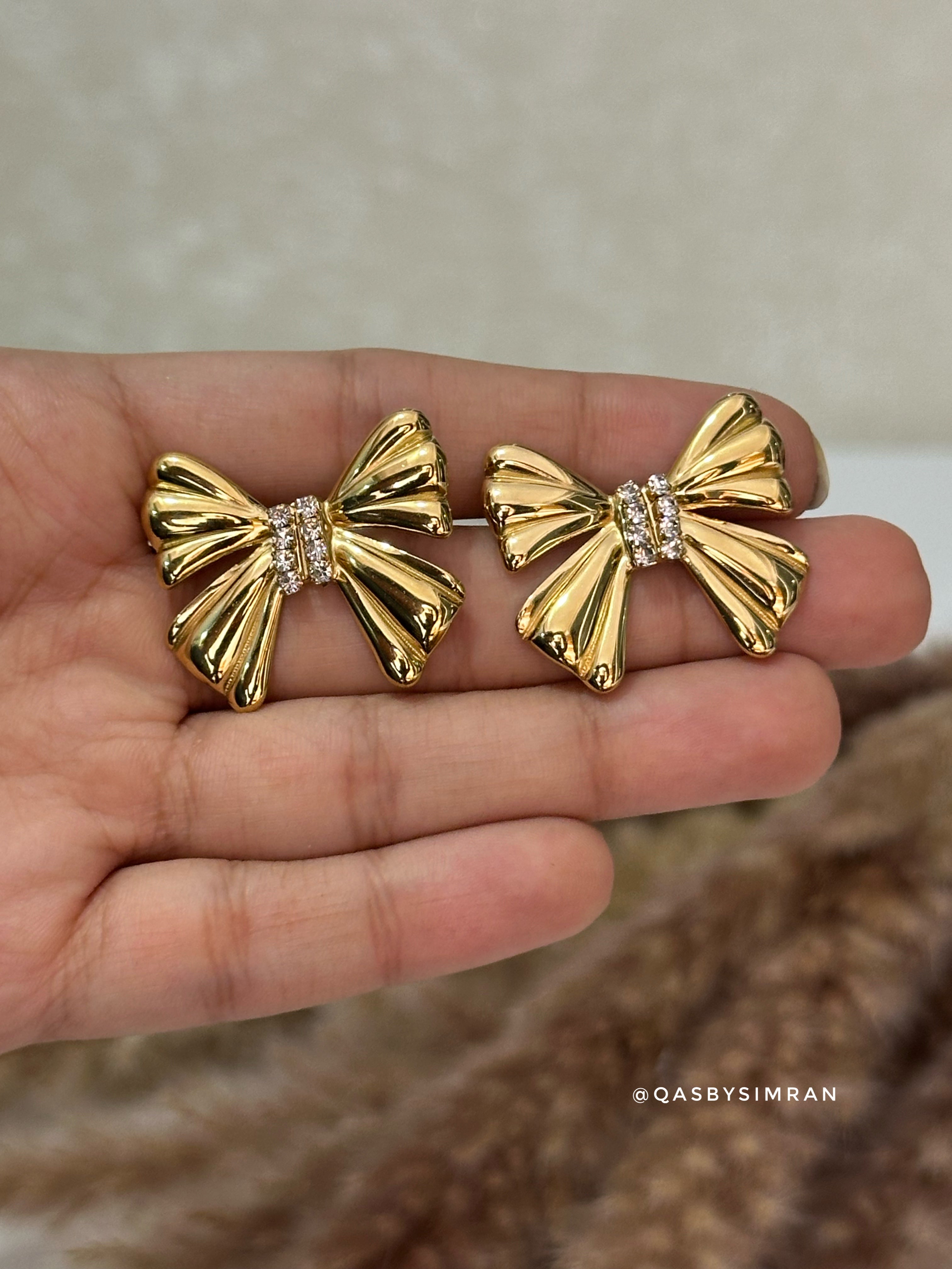 Vienna Bow Earrings