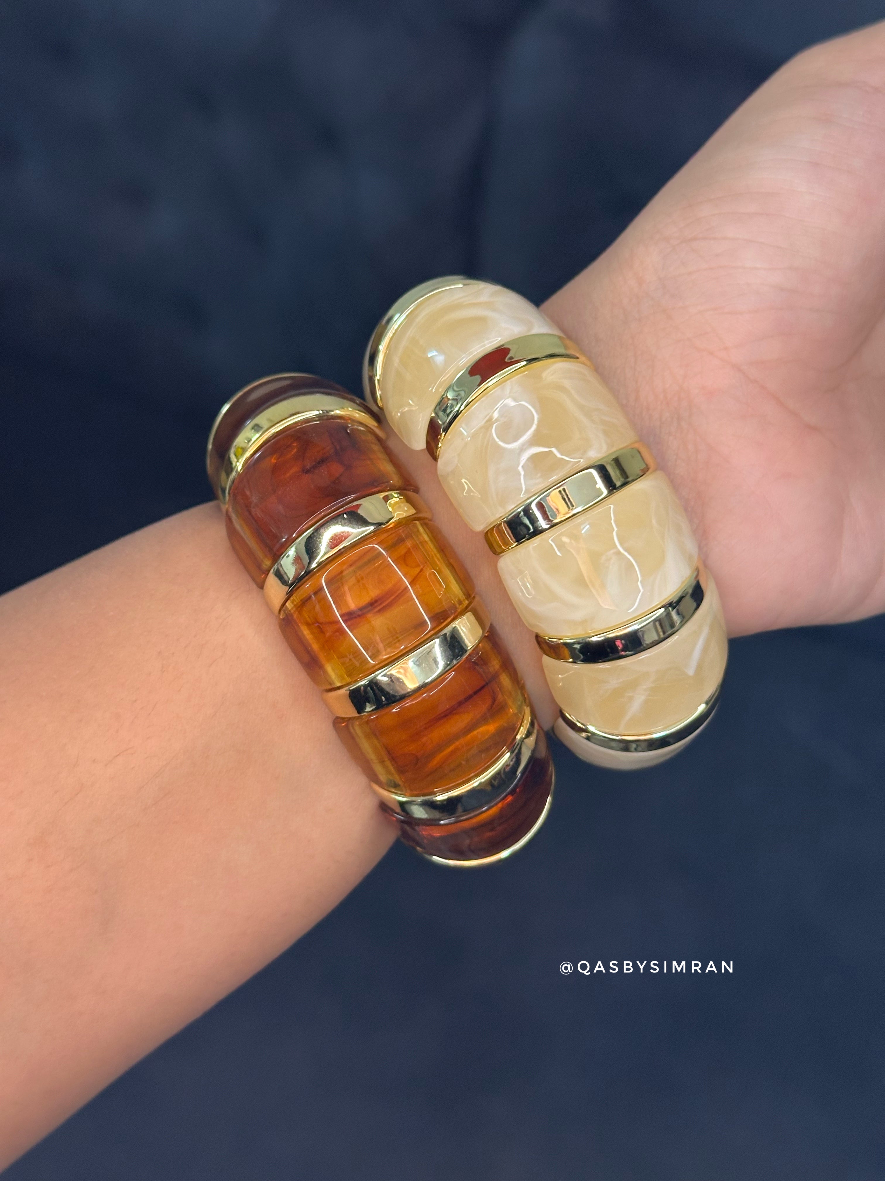 Resin Statement Bangle