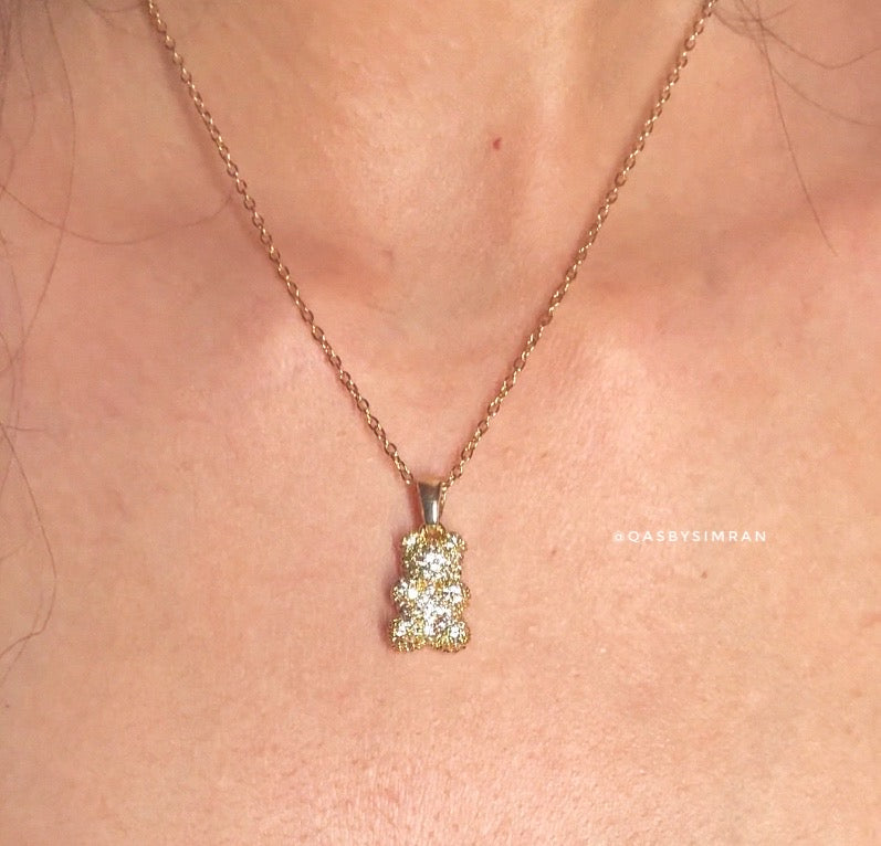 Teddy Bear Necklace