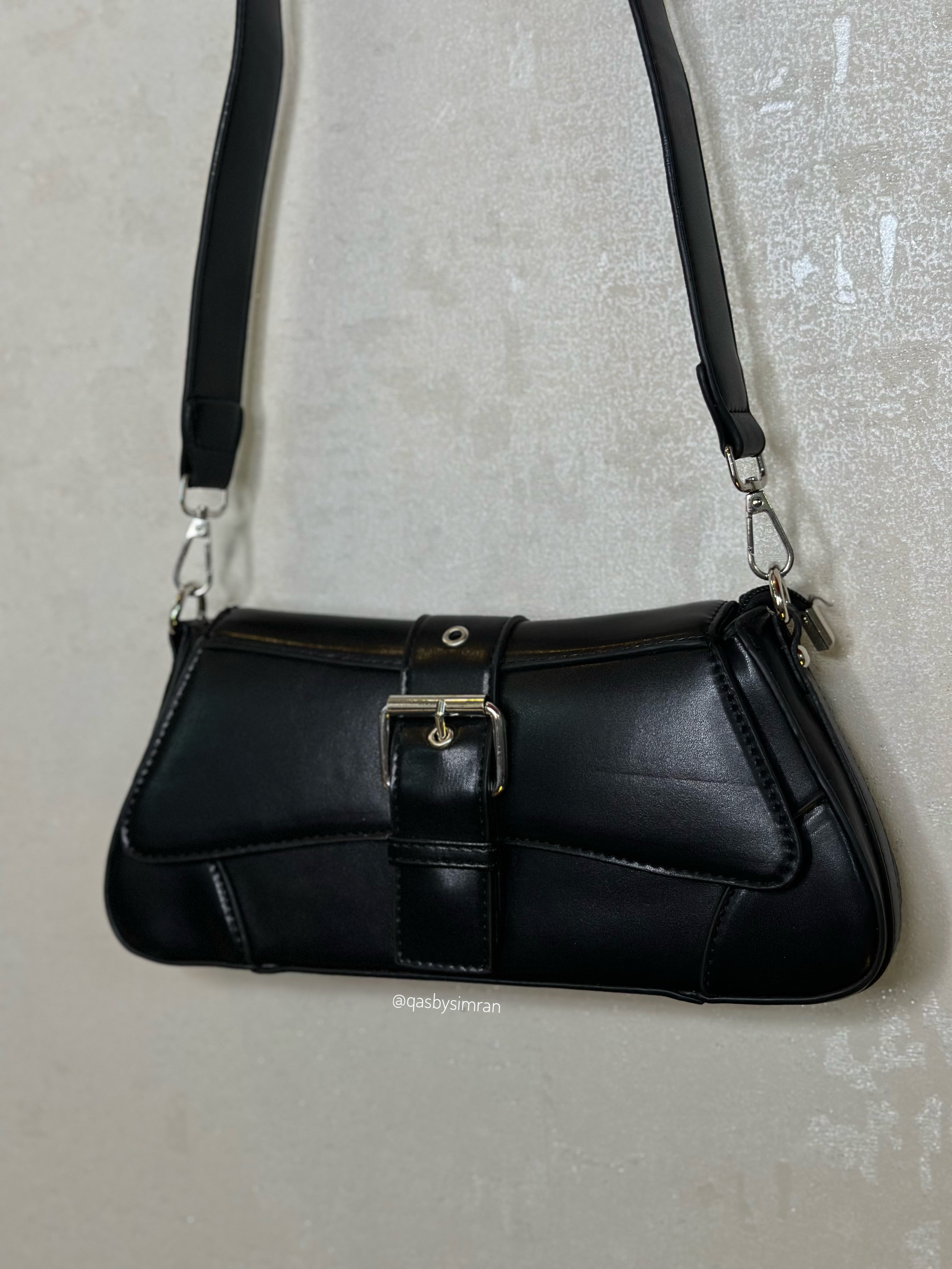 Hugo Sling Bag - Jet Black