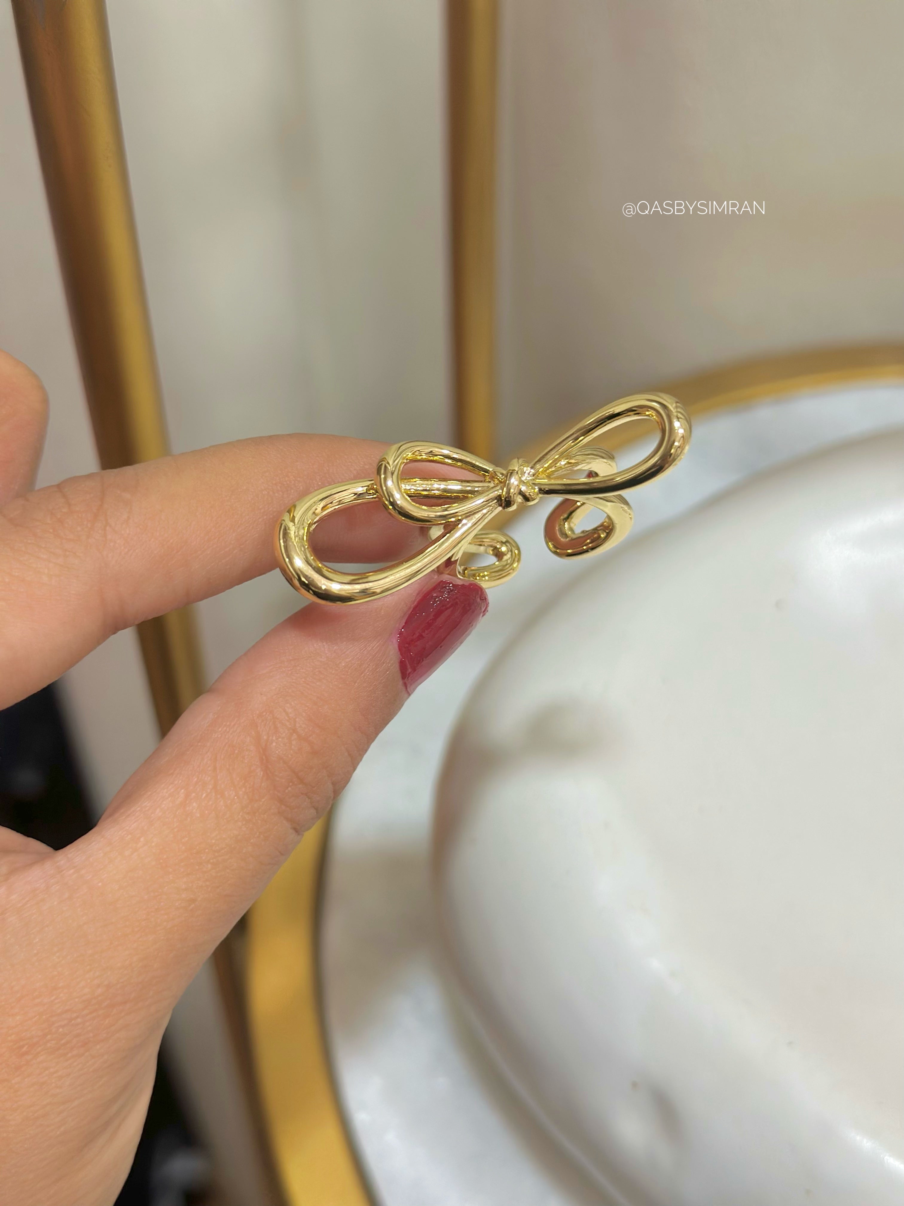 Gigi Statment Bow Ring