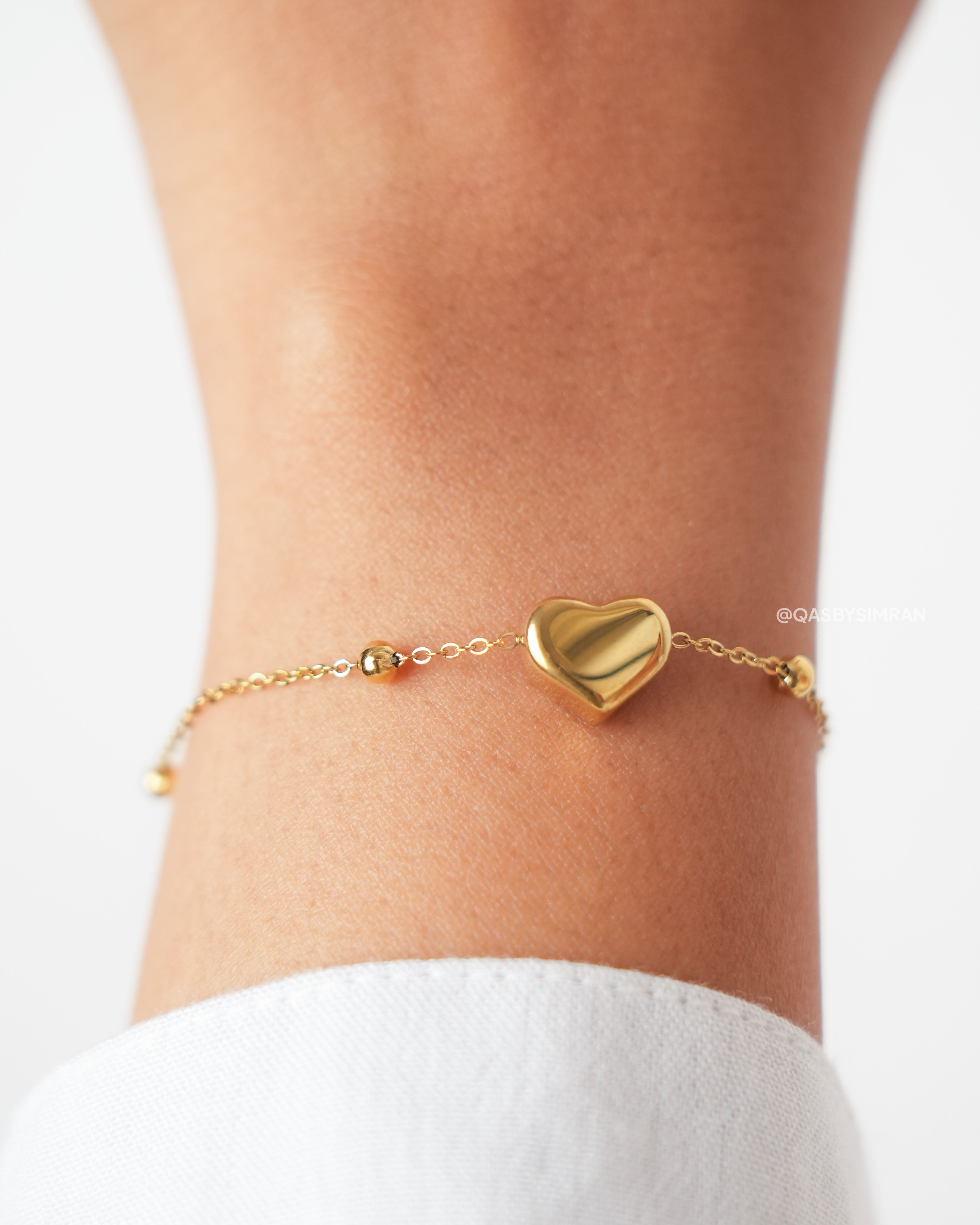 Dainty Heart Bracelet