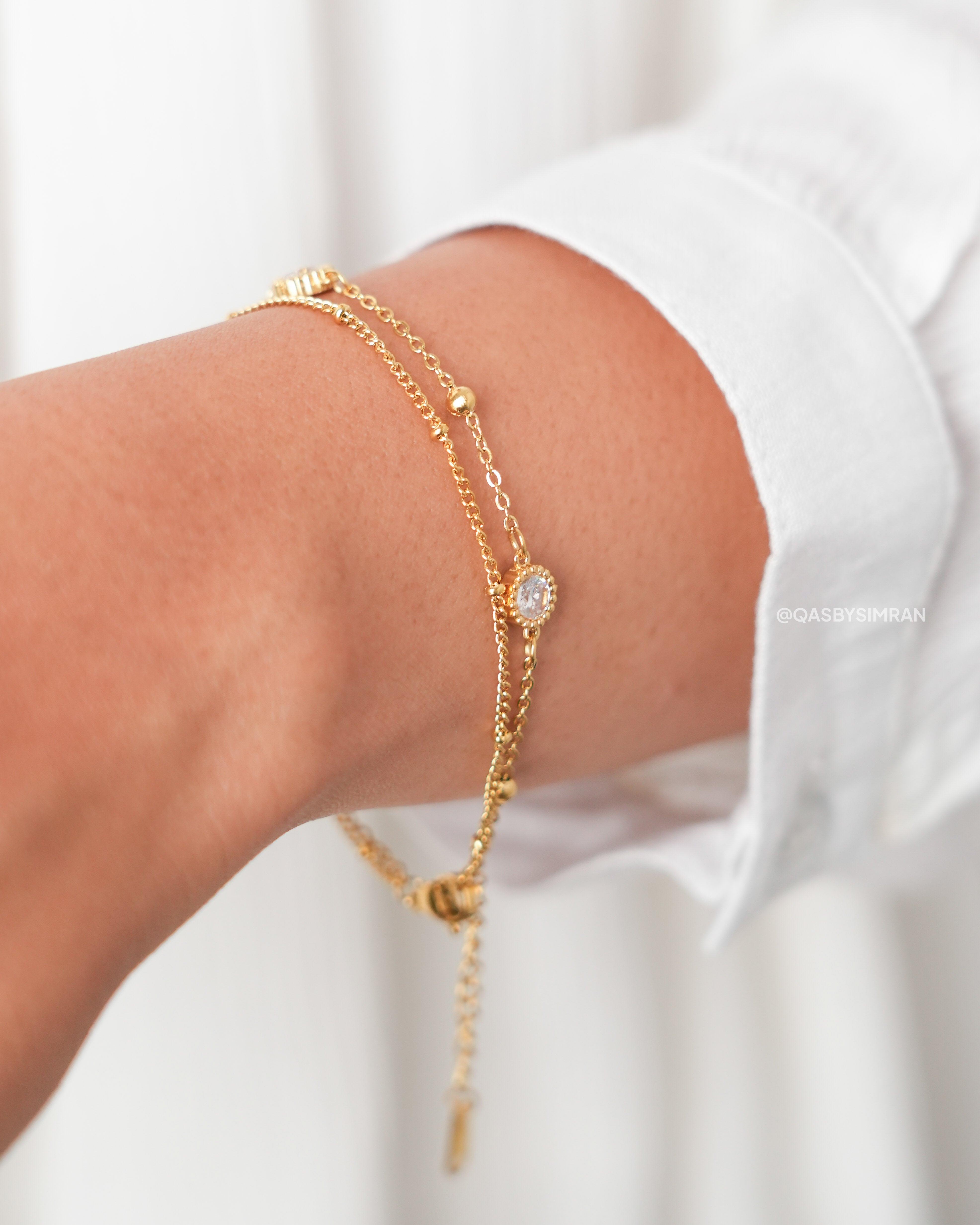 Jane Layered Dainty Bracelet