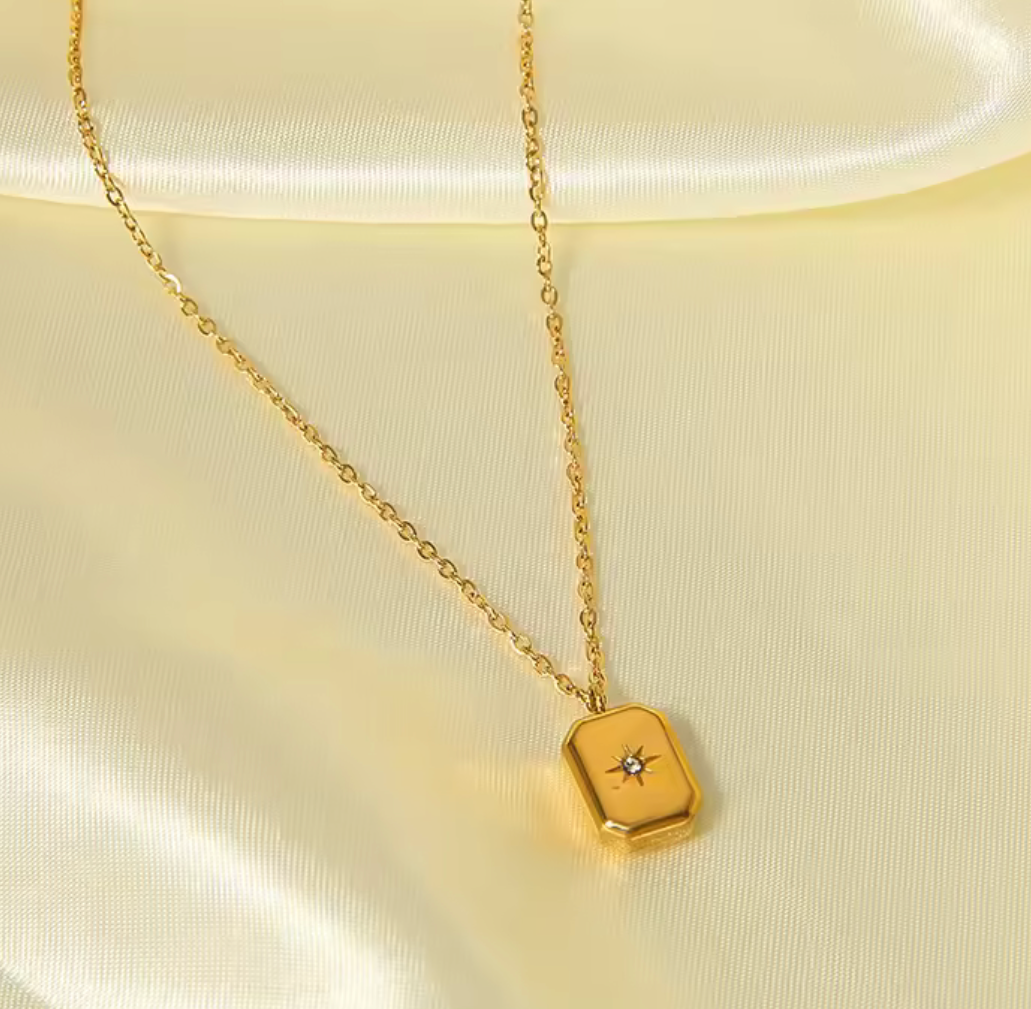 Matte Finnish Starlet Necklace