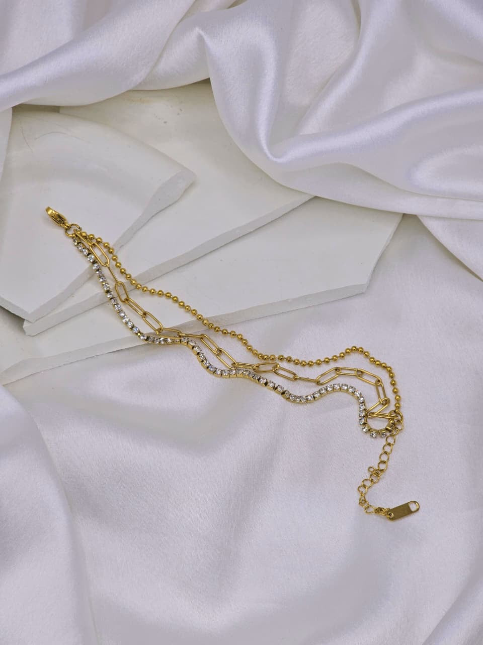 Tennis Layered Bracelet